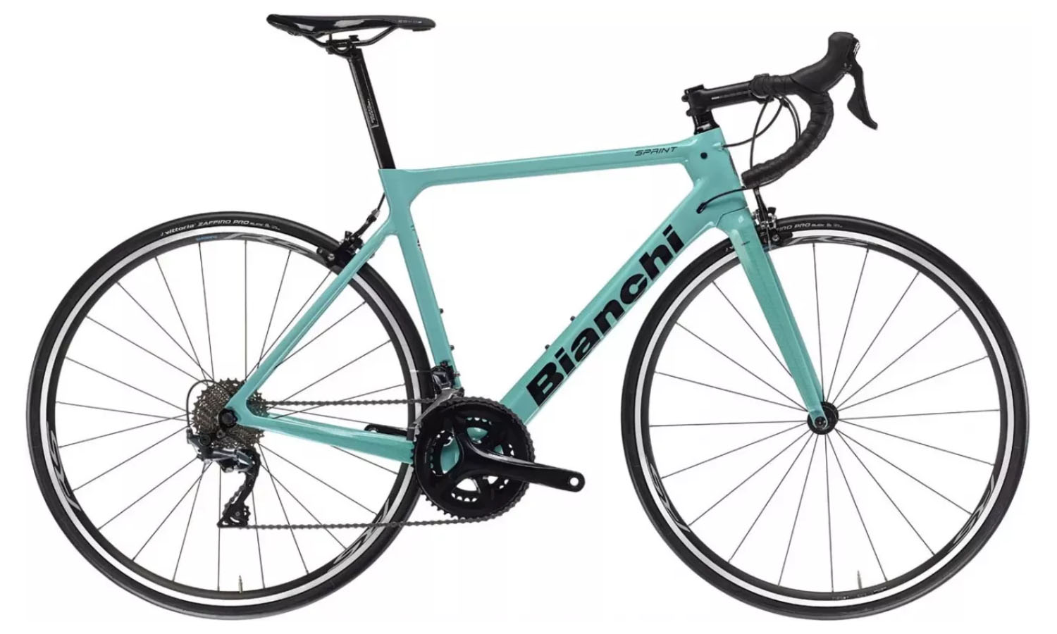 Фотография Велосипед BIANCHI Road Sprint Ultegra 11s CP Celeste Размер рамы 50